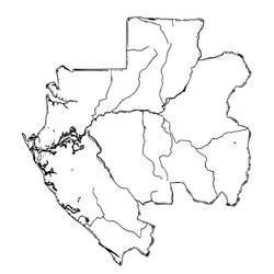 Gabon - Free printable coloring pages