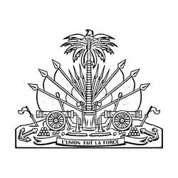 Haiti - Free printable coloring pages