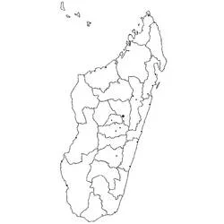 Madagascar - Free printable coloring pages