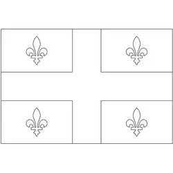 Quebec - Free printable coloring pages