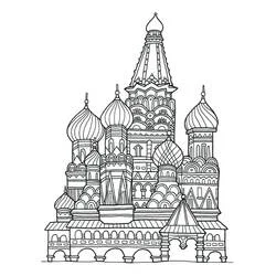 Russia (Geography and Places) coloring sheet #192548 for kids and adults