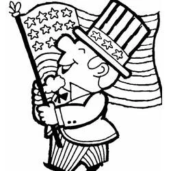 United States (USA) - Free printable coloring pages