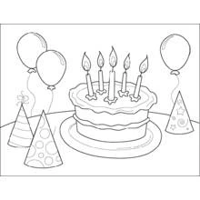 Anniversary - Free printable coloring pages