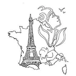 Bastille Day - Free printable coloring pages