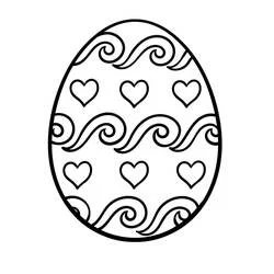 Easter Egg - Free printable coloring pages