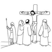 Good Friday - Free printable coloring pages