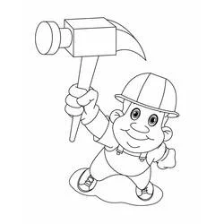 Labour Day - Free printable coloring pages