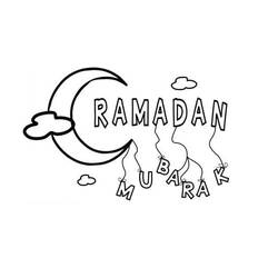 Ramadan - Free printable coloring pages
