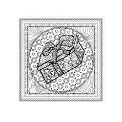 Christmas Mandalas coloring page #175387 to print and color