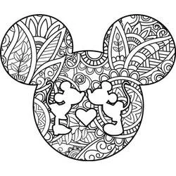 Disney Mandalas - Free printable coloring pages