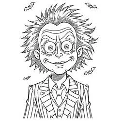 Beetlejuice - Free printable coloring pages