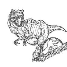 Jurassic Park - Free printable coloring pages