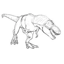 Jurassic Park - Free printable coloring pages
