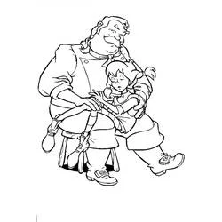 Pippi Longstocking - Free printable coloring pages