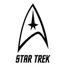 Star Trek Starfleet insignia logo coloring page