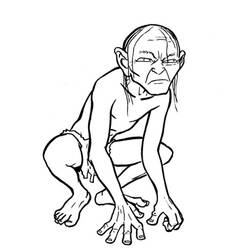The Hobbit - Free printable coloring pages