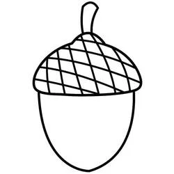 Acorn coloring page #218498 to print and color