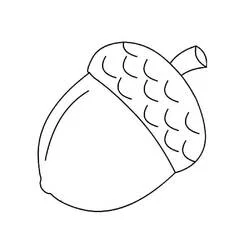 Acorn coloring page #218506 to print and color