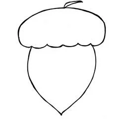 Acorn coloring page #218513 to print and color