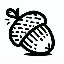 Acorn coloring page #218525 to print and color