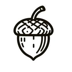 Acorn coloring page #218526 to print and color