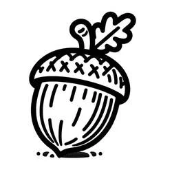 Acorn coloring page #218527 to print and color