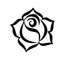 Roses - Free printable coloring pages
