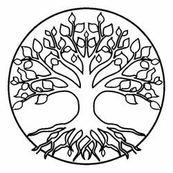 Tree of Life - Free printable coloring pages