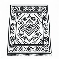 Carpet - Free printable coloring pages