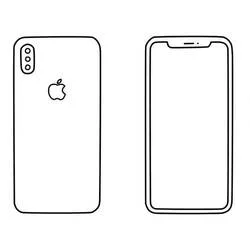 iPhone and iPad - Free printable coloring pages