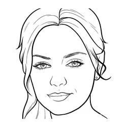 Face - Free printable coloring pages