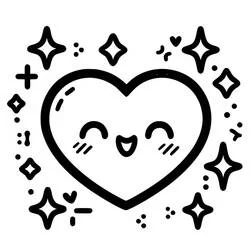 Heart - Free printable coloring pages