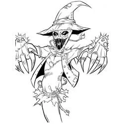 Horror and Scary - Free printable coloring pages