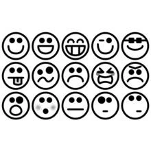 Smiley - Free printable coloring pages