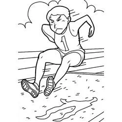 Athletics - Free printable coloring pages