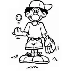 Baseball - Free printable coloring pages