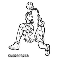 Basketball - Free printable coloring pages