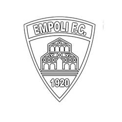 Football Logo Empoli FC coloring page