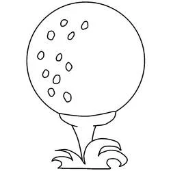 Golf - Free printable coloring pages
