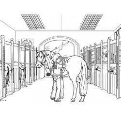 Horse Riding - Free printable coloring pages