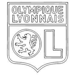 Lyon FC - Free printable coloring pages