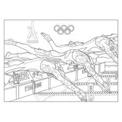 Olympic Games - Free printable coloring pages