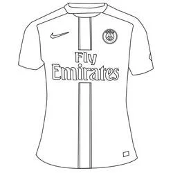 Paris Saint-Germain (PSG) - Free printable coloring pages