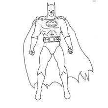 Batman - Free printable coloring pages