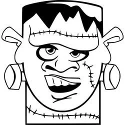 Frankenstein - Free printable coloring pages