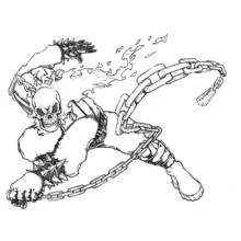 Ghost Rider - Free printable coloring pages