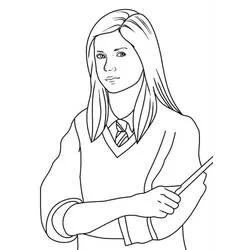 Ginny Weasley - Free printable coloring pages