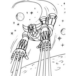 Grendizer - Free printable coloring pages