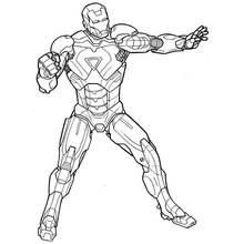 Iron Man - Free printable coloring pages