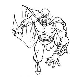 Magneto - Free printable coloring pages